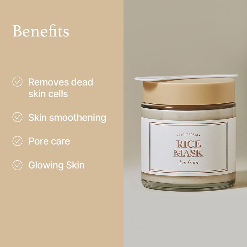 Rice Mask 2pcs Bundle Set