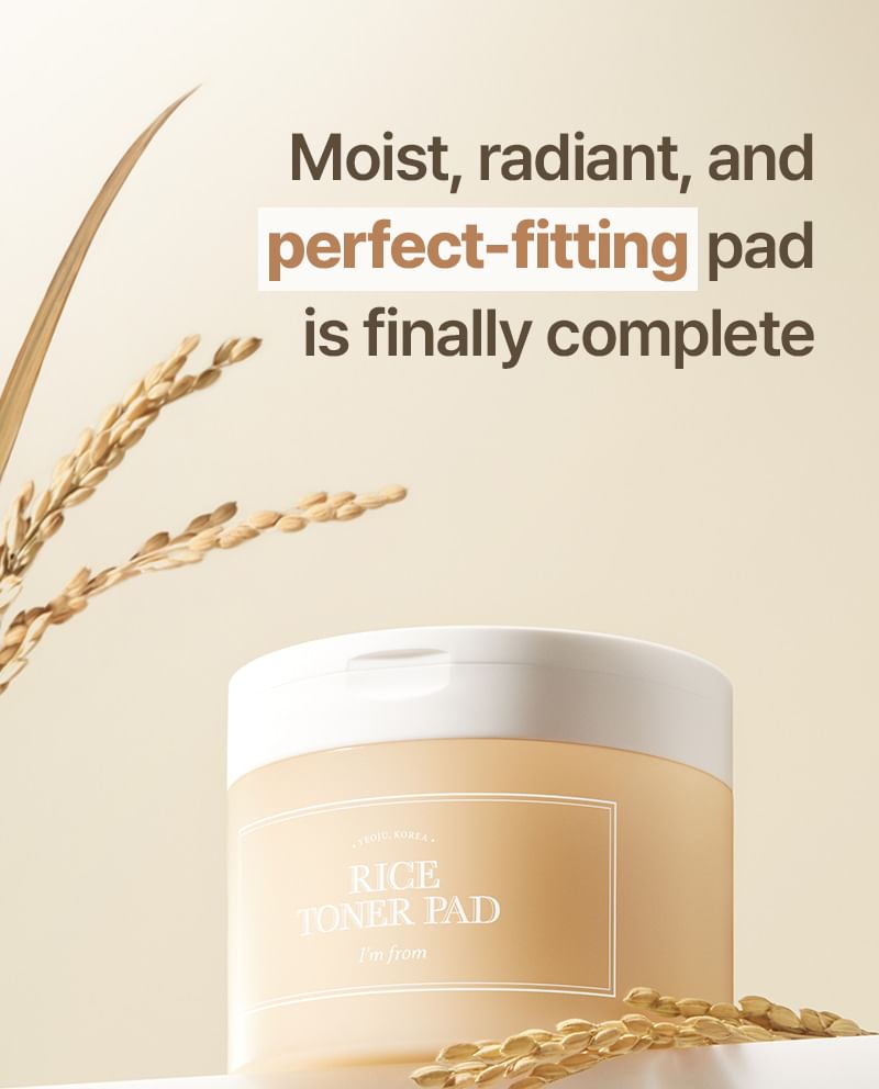 Rice Toner Pad 2pcs Bundle Set