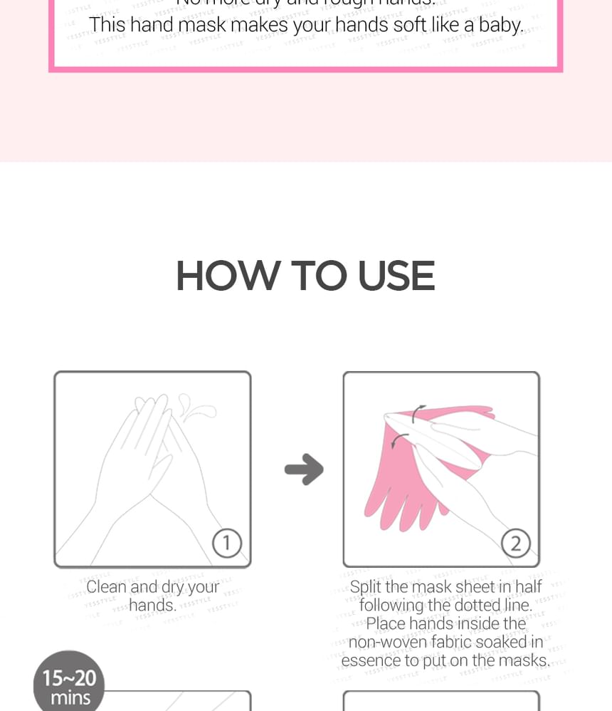 Baby Silky Hand Mask Sheet