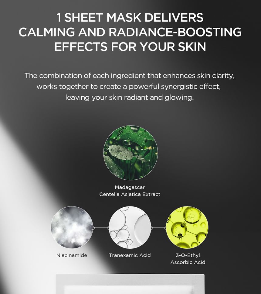 Madagascar Centella Tone Brightening Glow Mask