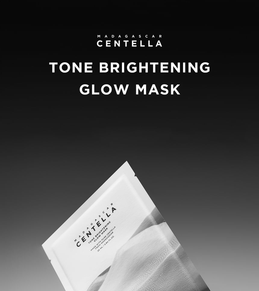 Madagascar Centella Tone Brightening Glow Mask Set