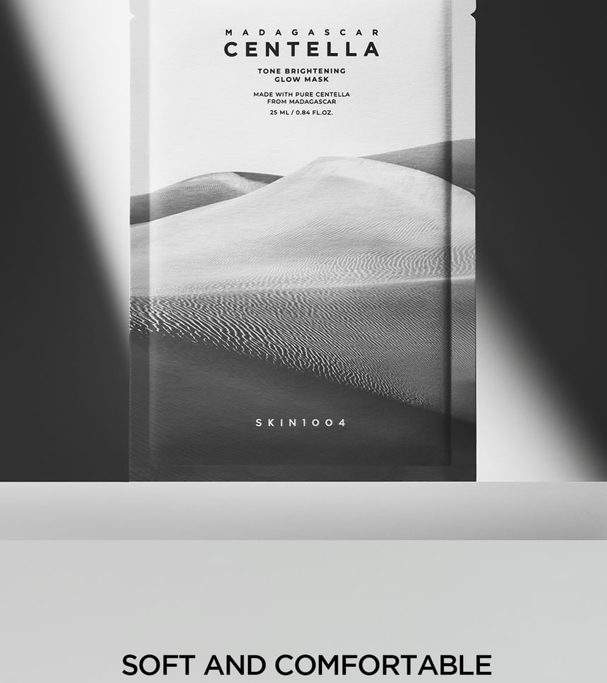 Madagascar Centella Tone Brightening Glow Mask Set