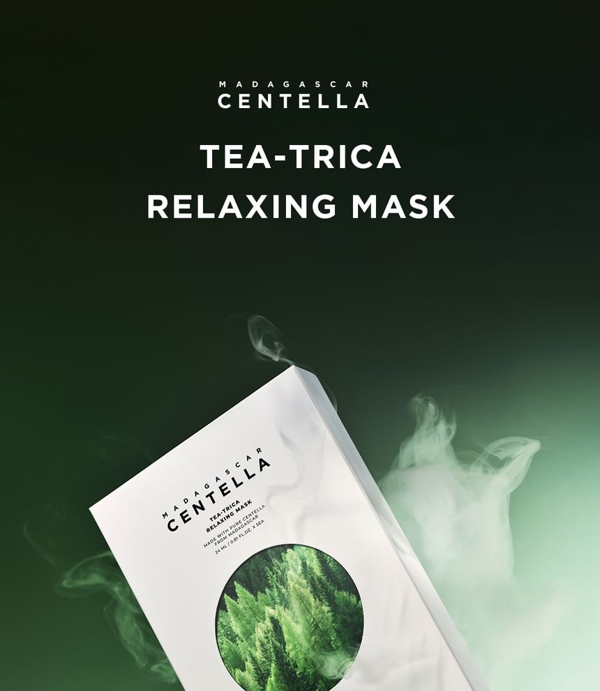 Madagascar Centella Tea-Trica Relaxing Mask 5pcs Bundle Set