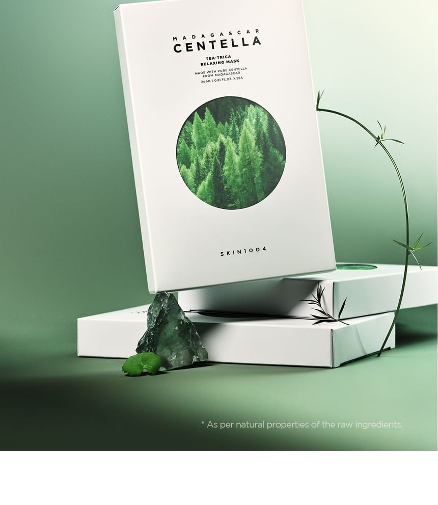 Madagascar Centella Tea-Trica Relaxing Mask 5pcs Bundle Set
