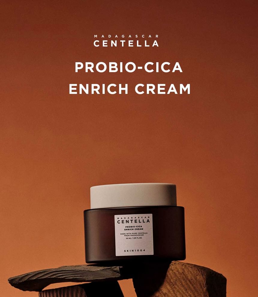 Madagascar Centella Probio-Cica Enrich Cream 2pcs Bundle Set