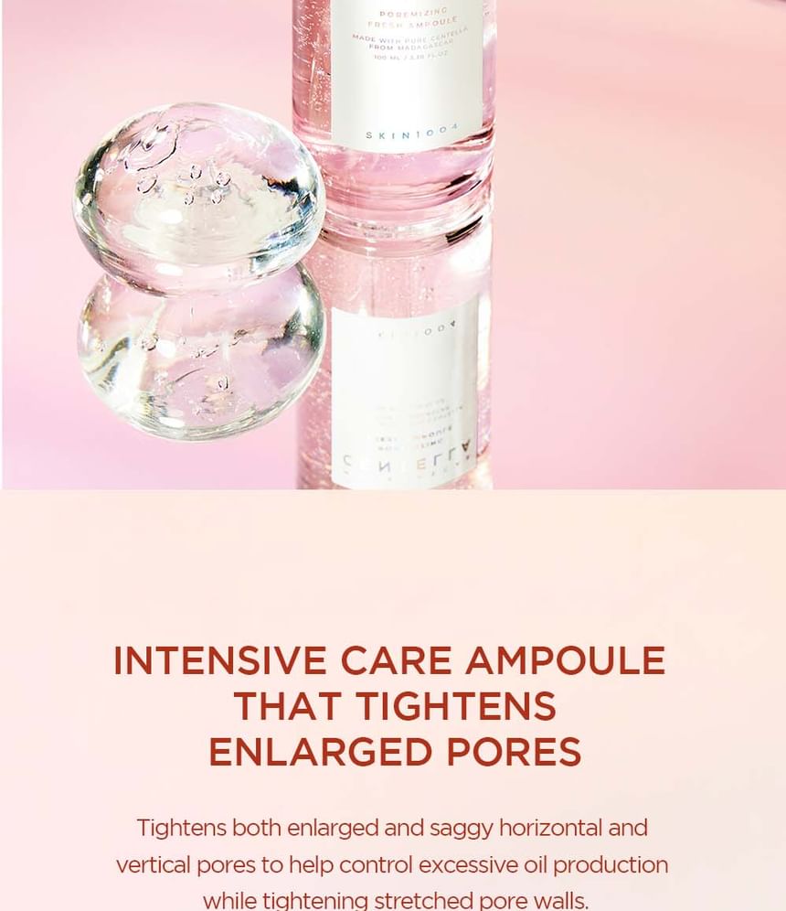 Madagascar Centella Poremizing Fresh Ampoule Mini 2pcs Bundle Set