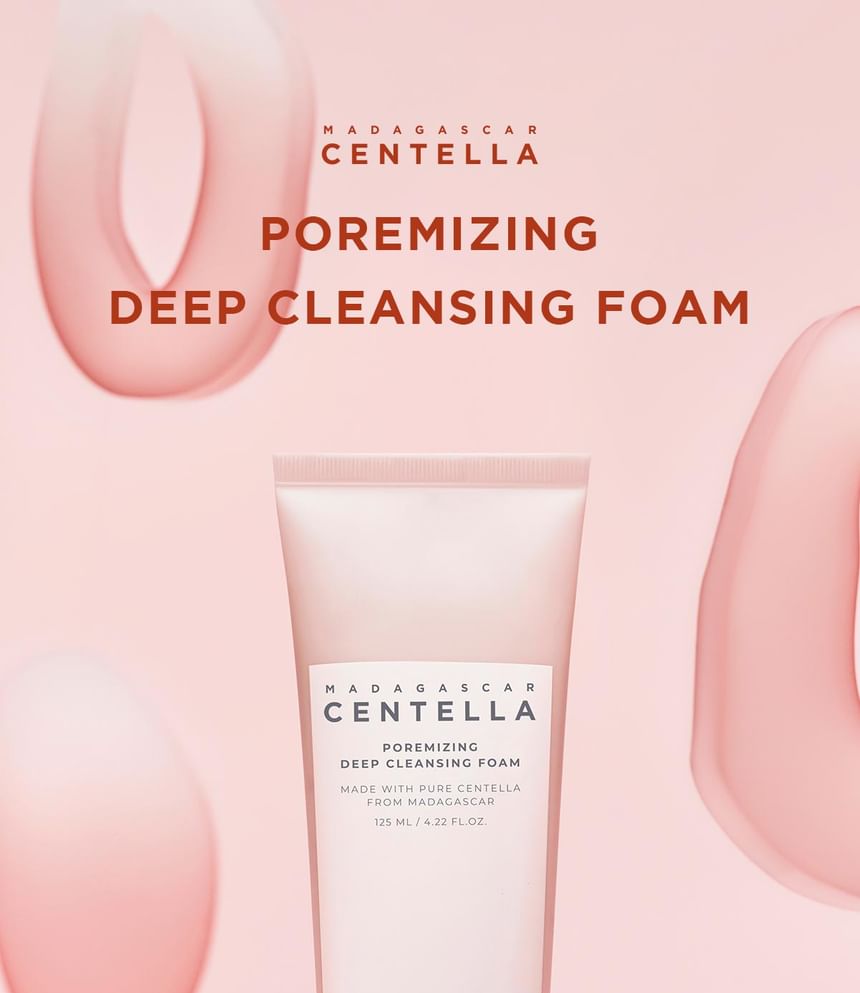 Madagascar Centella Poremizing Deep Cleansing Foam