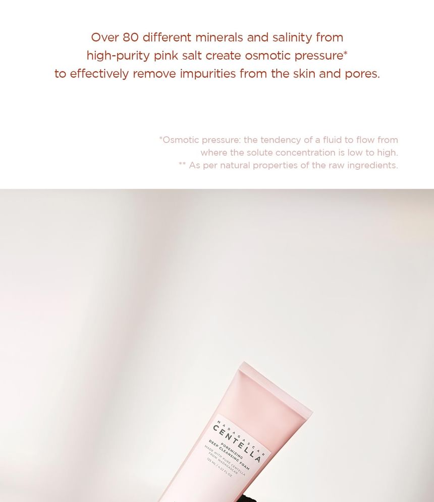 Madagascar Centella Poremizing Deep Cleansing Foam