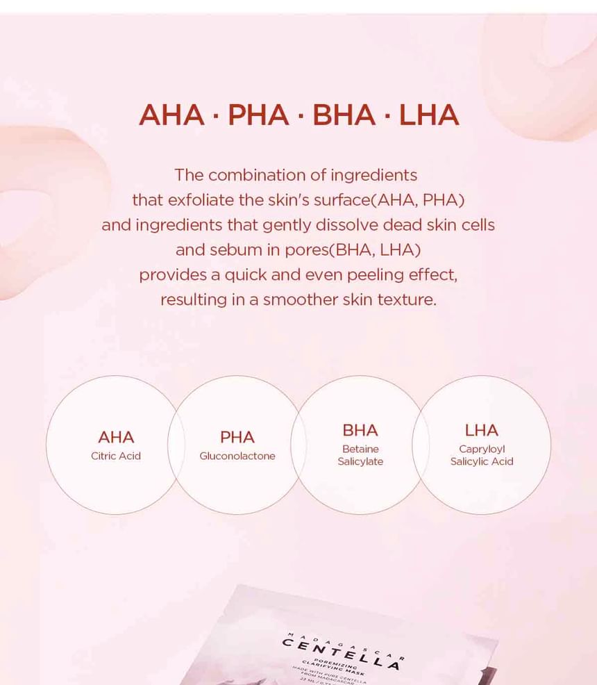 Madagascar Centella Poremizing Clarifying Mask Set