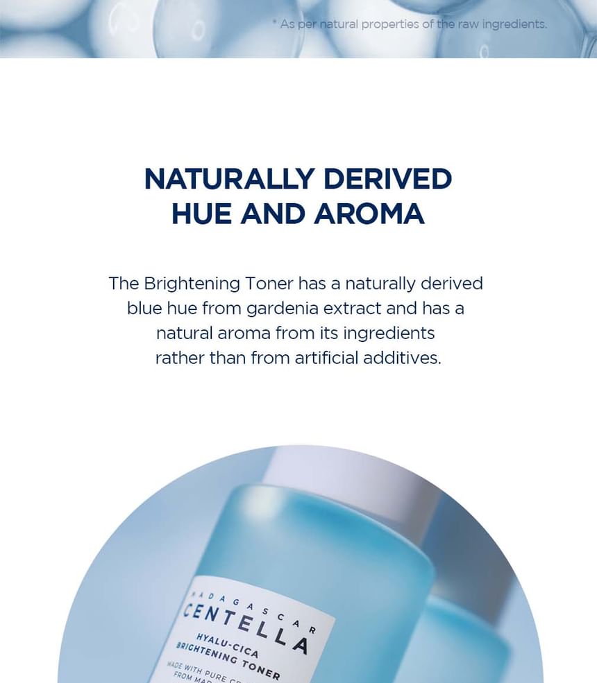 Madagascar Centella Hyalu-Cica Brightening Toner
