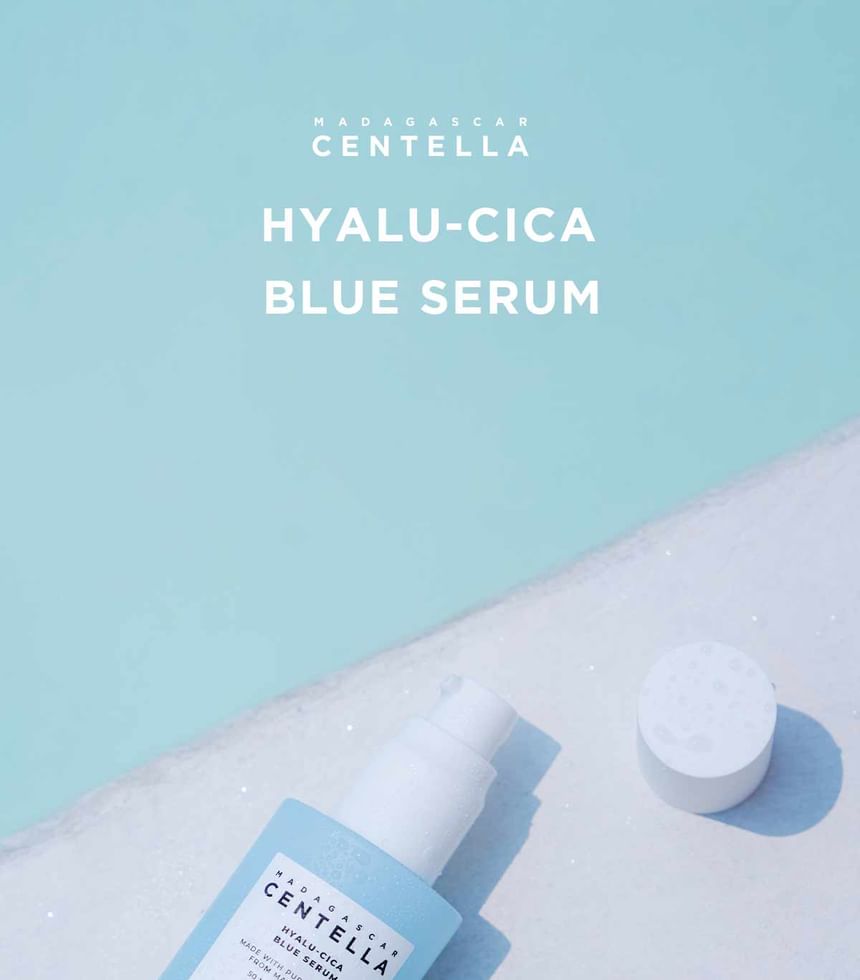 Madagascar Centella Hyalu-Cica Blue Serum Mini