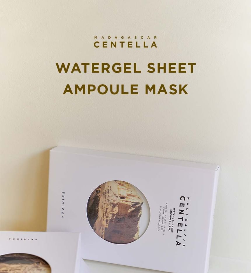 Madagascar Centella Watergel Sheet Ampoule Mask