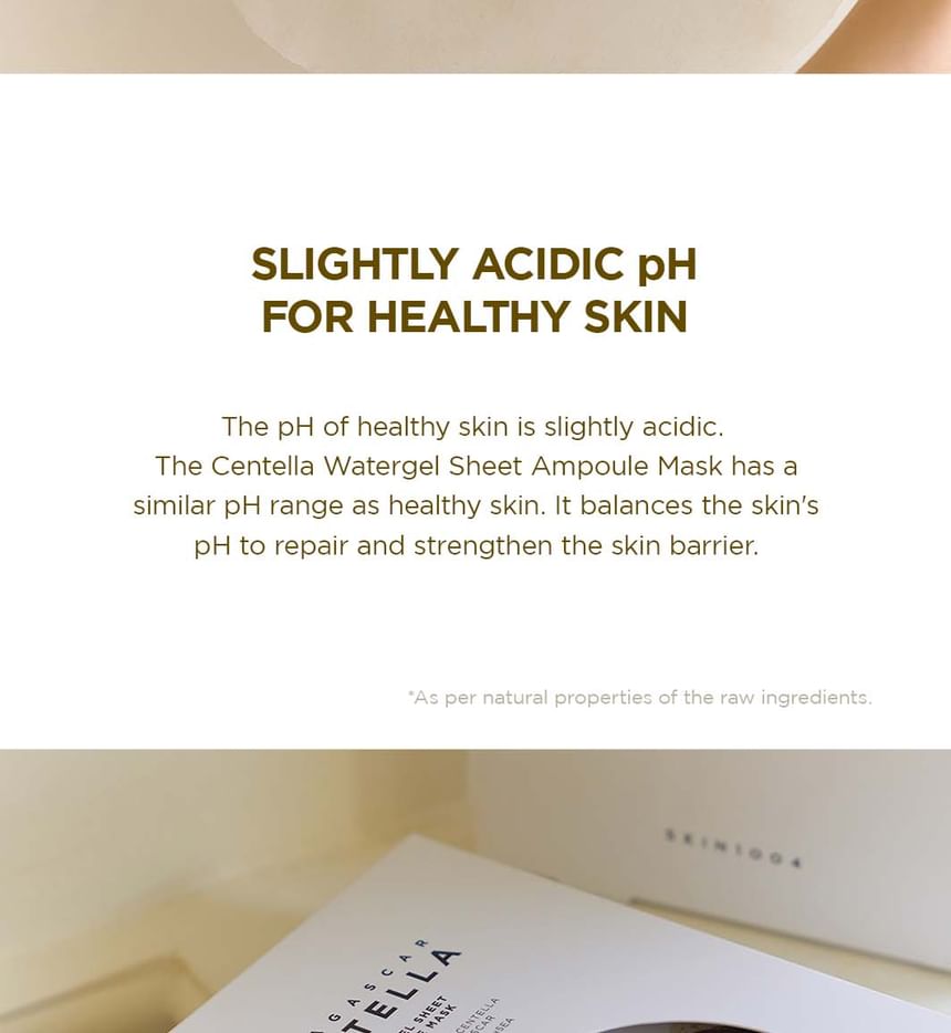 Madagascar Centella Watergel Sheet Ampoule Mask