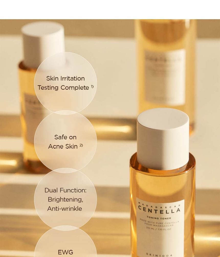 Madagascar Centella Toning Toner Jumbo 2pcs Bundle Set
