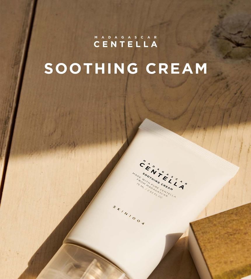 Madagascar Centella Soothing Cream 2pcs Bundle Set