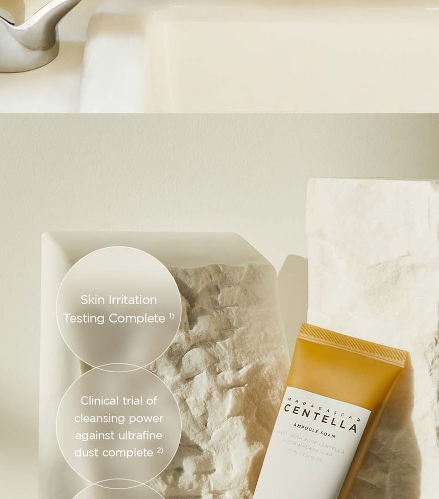 Madagascar Centella Ampoule Foam 2pcs Bundle Set