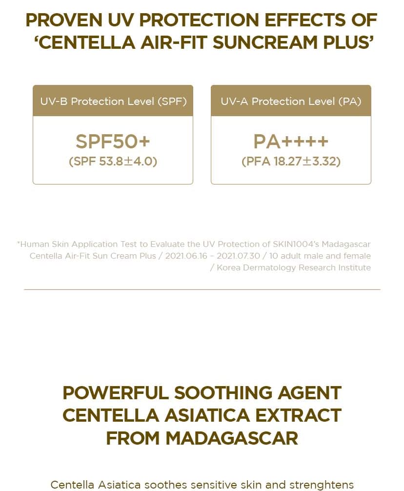 Madagascar Centella Air-Fit Suncream Plus 2pcs Bundle Set