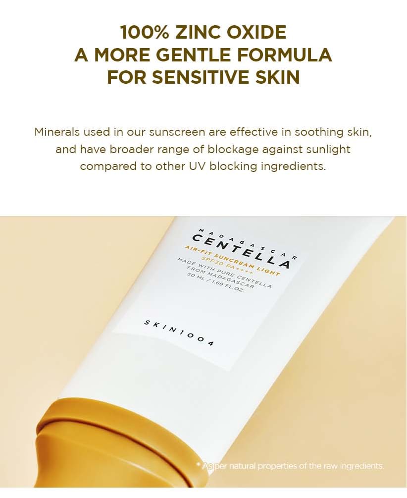 Madagascar Centella Air Fit Suncream Light