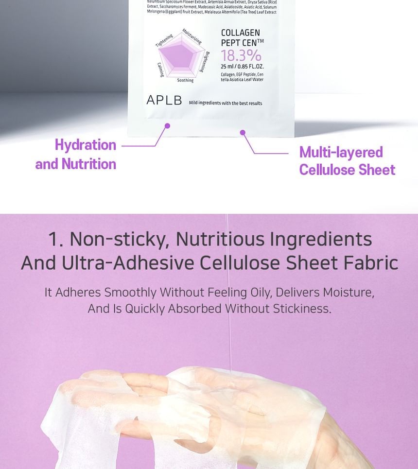 Collagen EGF Peptide Sheet Mask