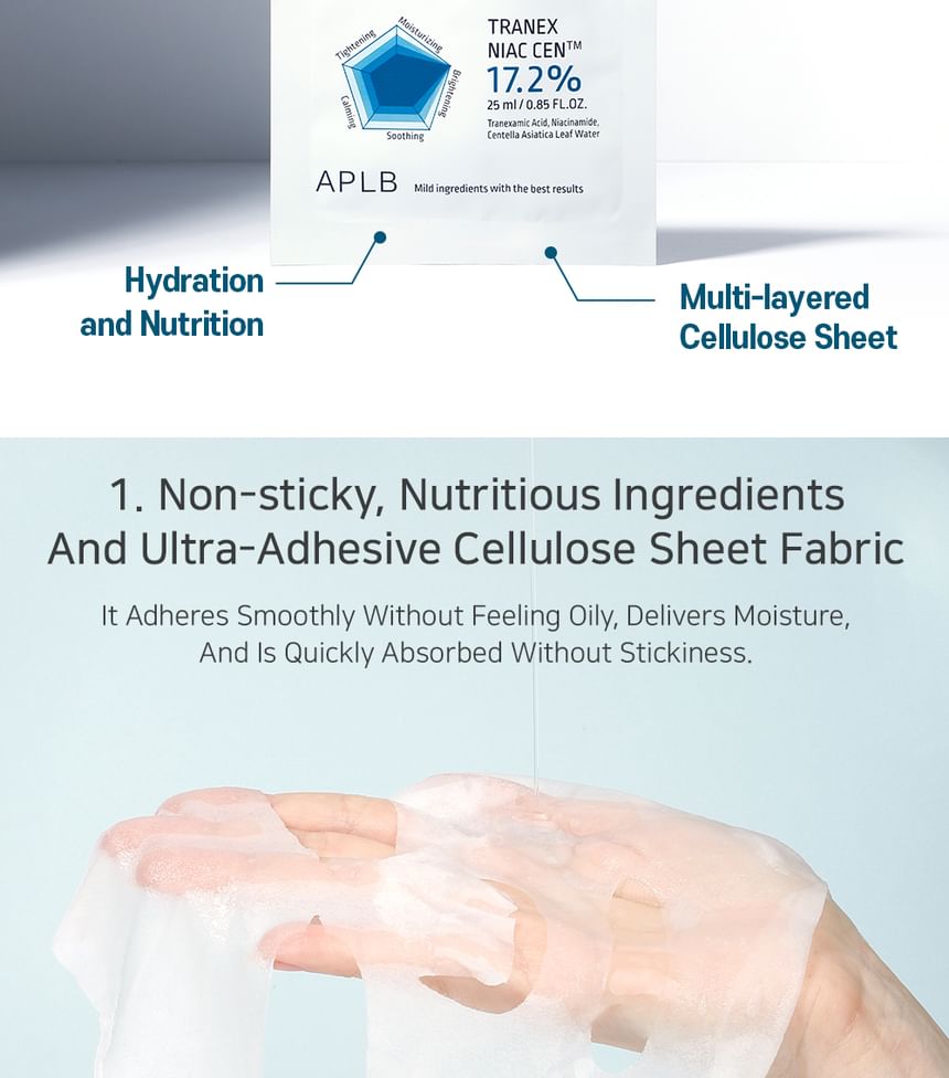 Tranexamic Acid Niacinamide Sheet Mask