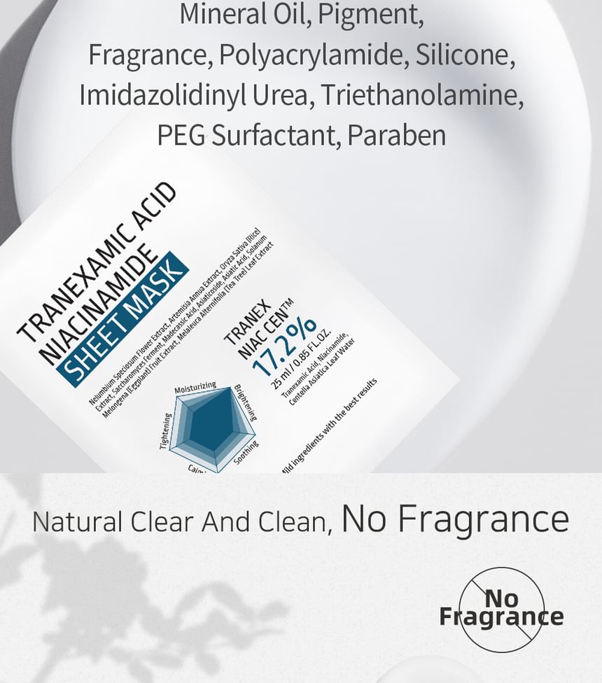 Tranexamic Acid Niacinamide Sheet Mask