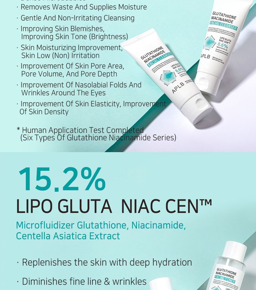 Glutathione Niacinamide Sachet Bundle Set
