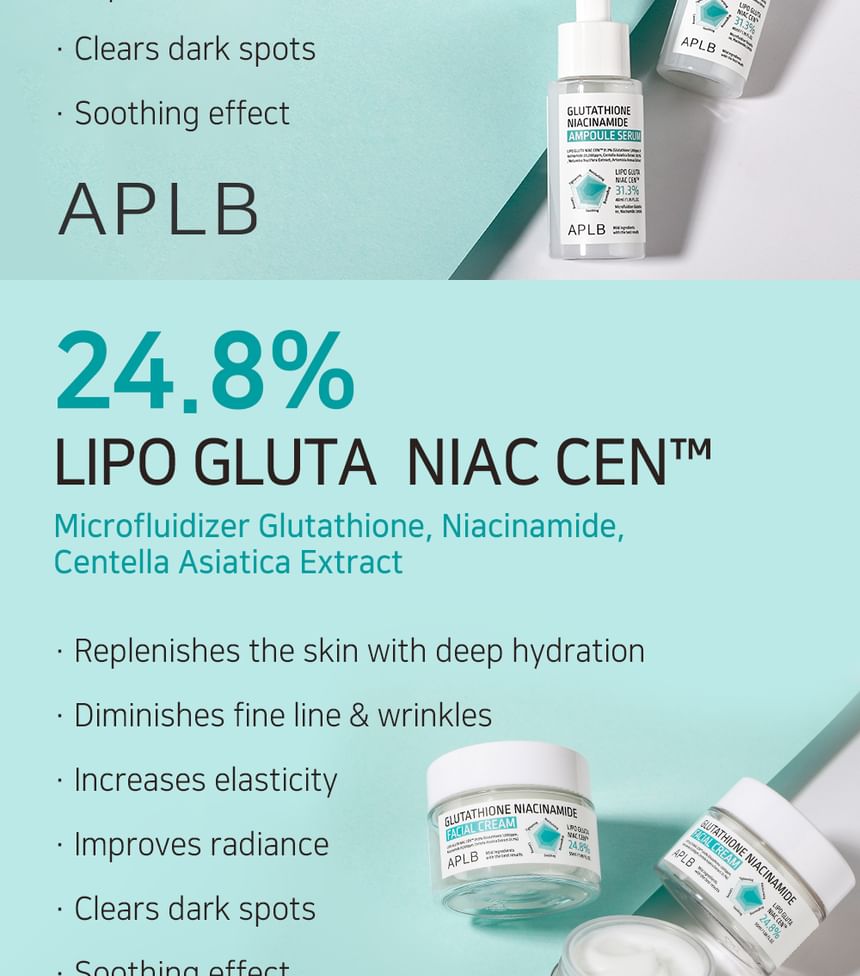 Glutathione Niacinamide Sachet Bundle Set