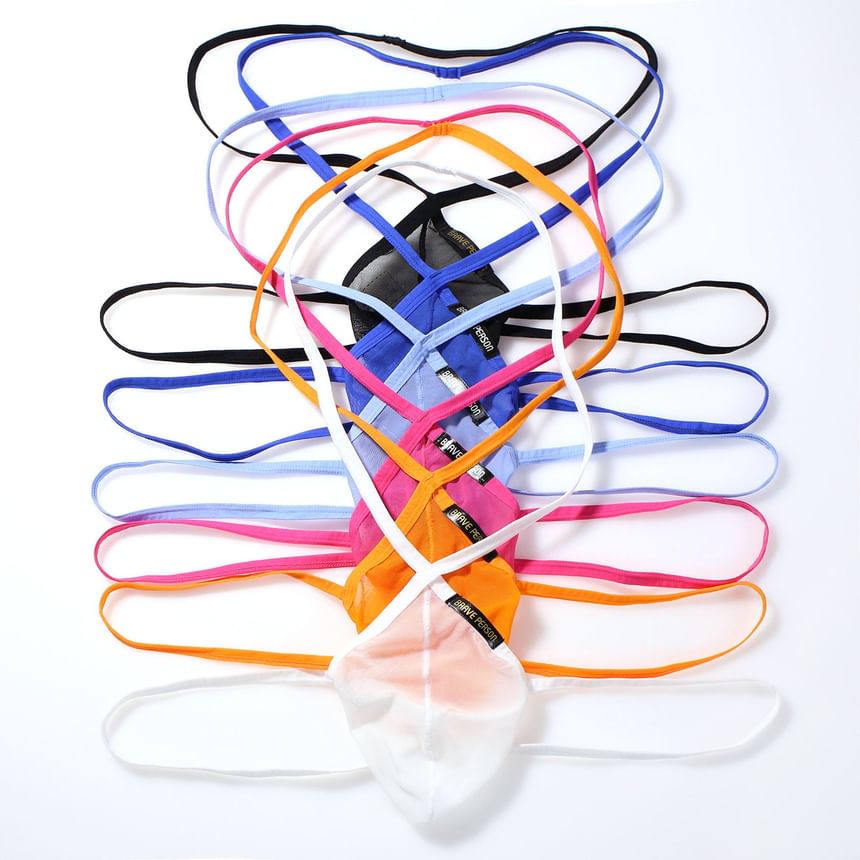 Plain Mesh G-String