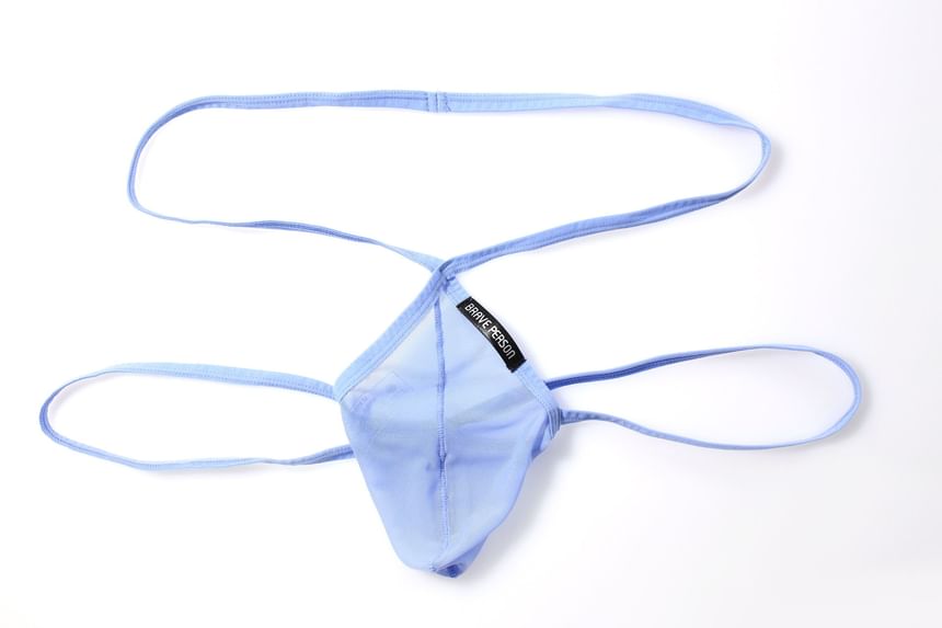 Plain Mesh G-String