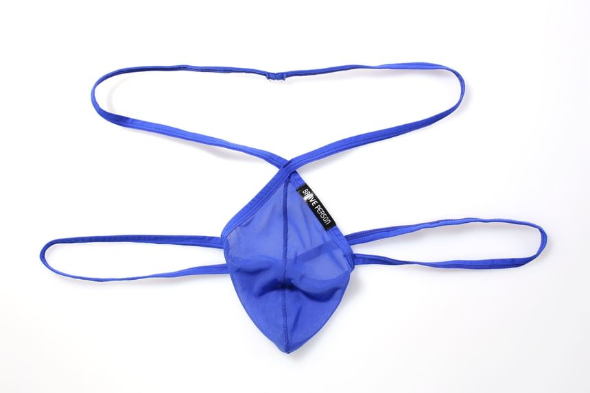 Plain Mesh G-String