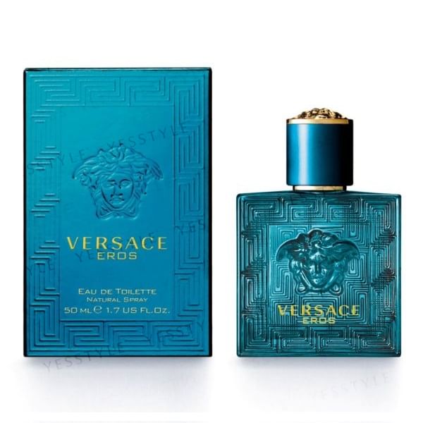 Eros Eau De Toilette 2pcs Bundle Set