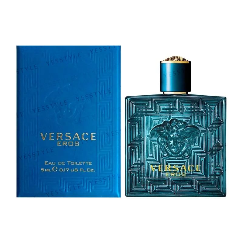 Eros Eau De Toilette 2pcs Bundle Set