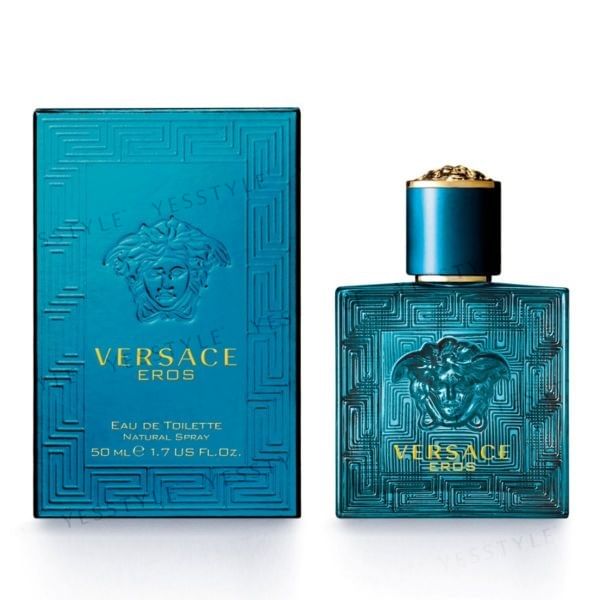 Eros Eau De Toilette 2pcs Bundle Set