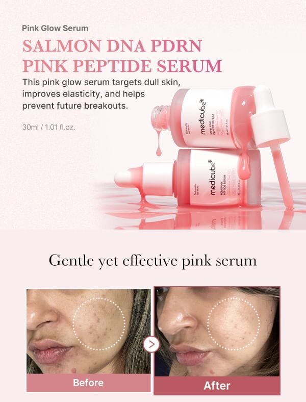PDRN Pink Peptide Serum 2pcs Bundle Set