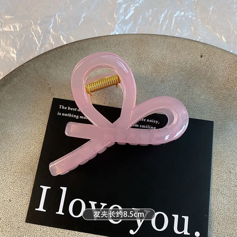 Knot Acrylic Hair Claw Clip (Various Designs)