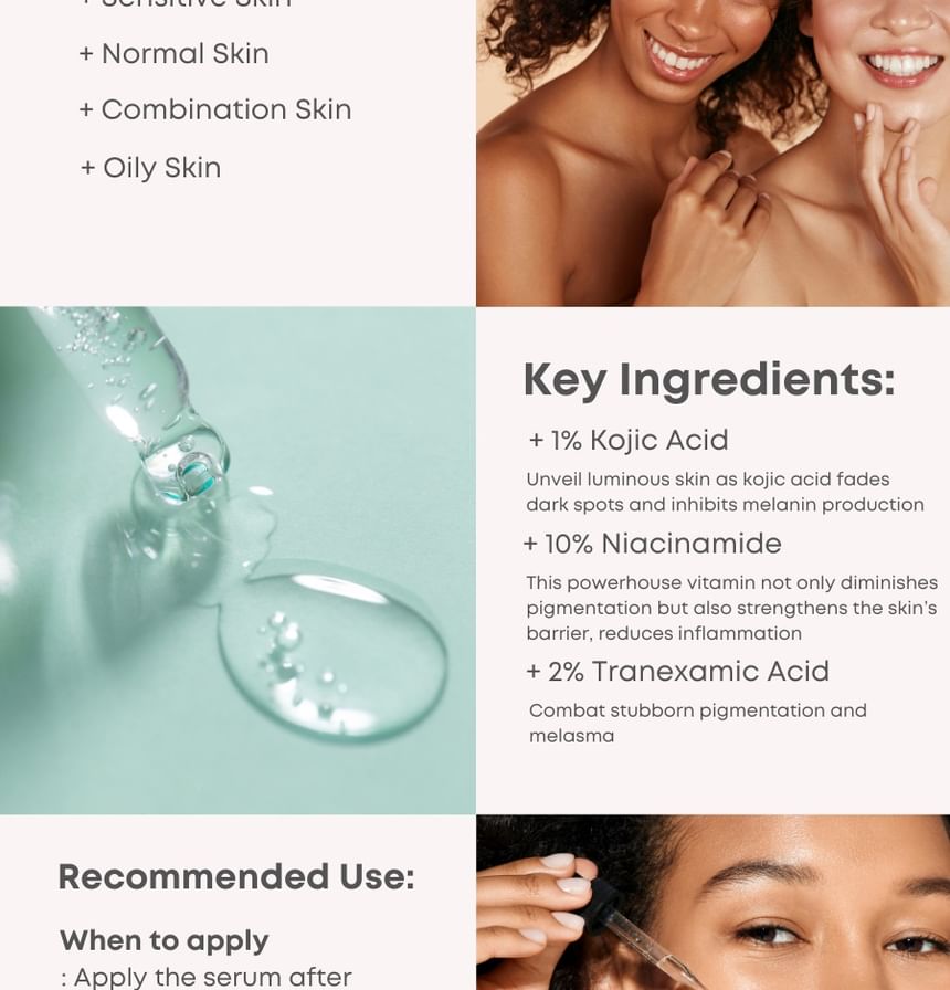 B-Boost 1% Kojic Acid Serum