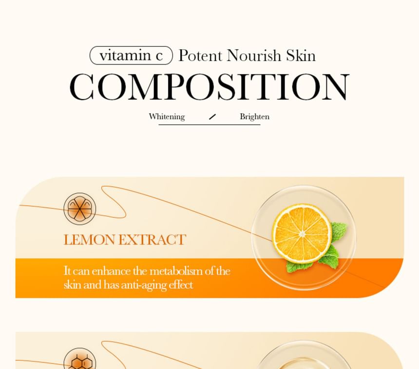 Vitamin C White Brighten Hand Cream