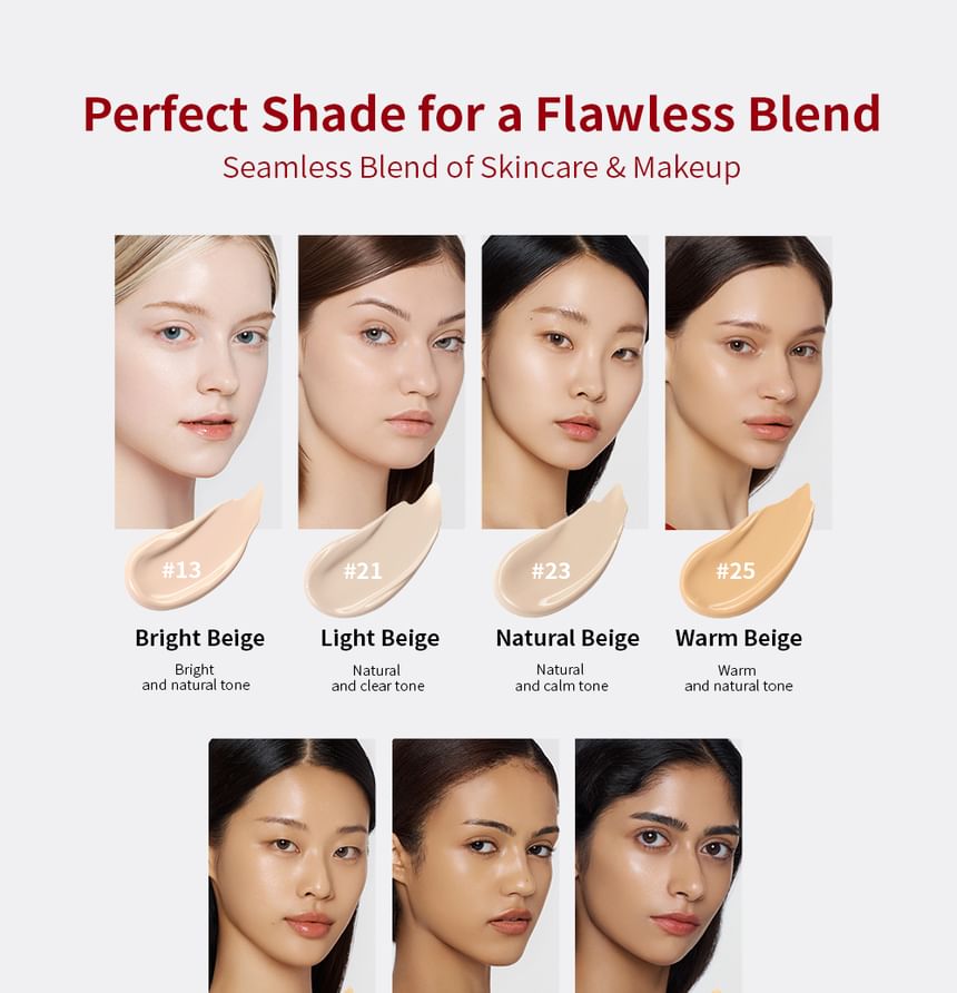 M Perfect Cover BB Cream SPF42 PA+++ - 7 Colors 2pcs Bundle Set