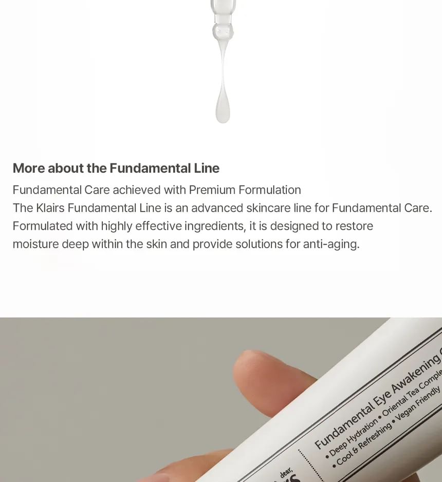 Fundamental Eye Awakening Gel