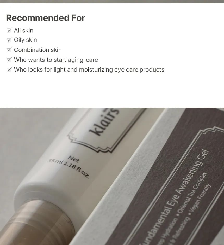 Fundamental Eye Awakening Gel