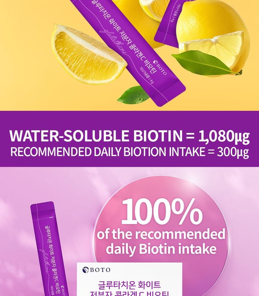 Glutathione White Small Molecule Collagen C Biotin
