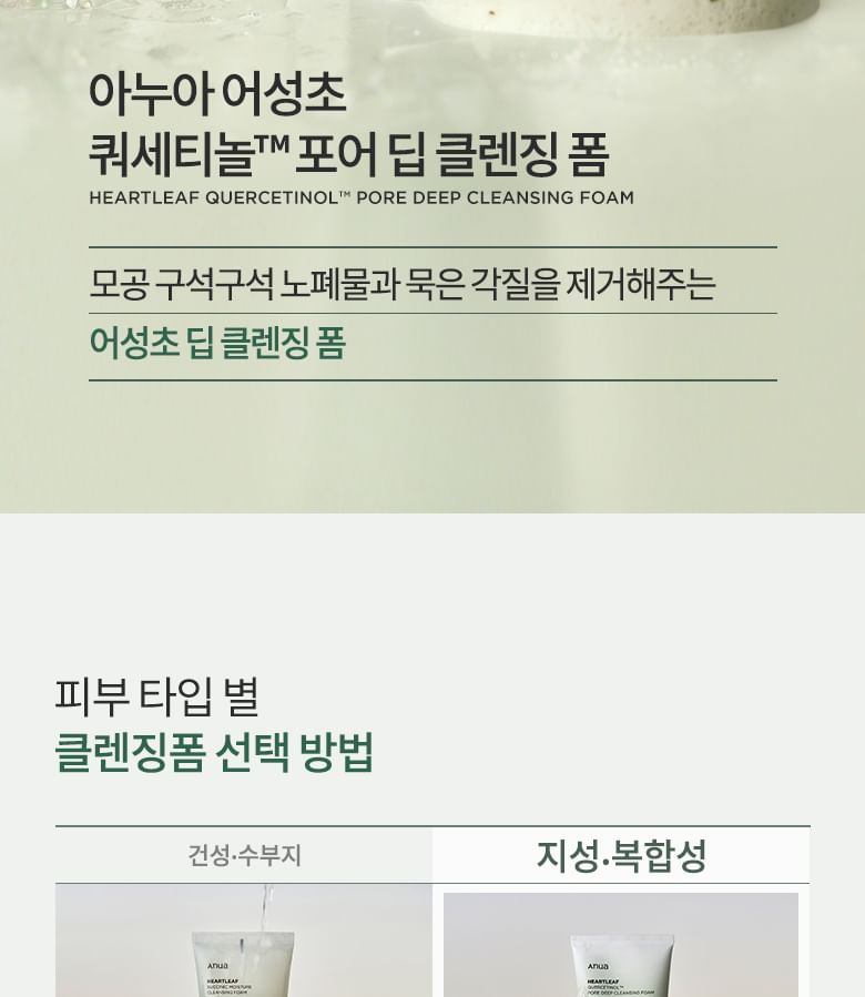 Heartleaf Quercetinol Pore Deep Cleansing Foam Mini