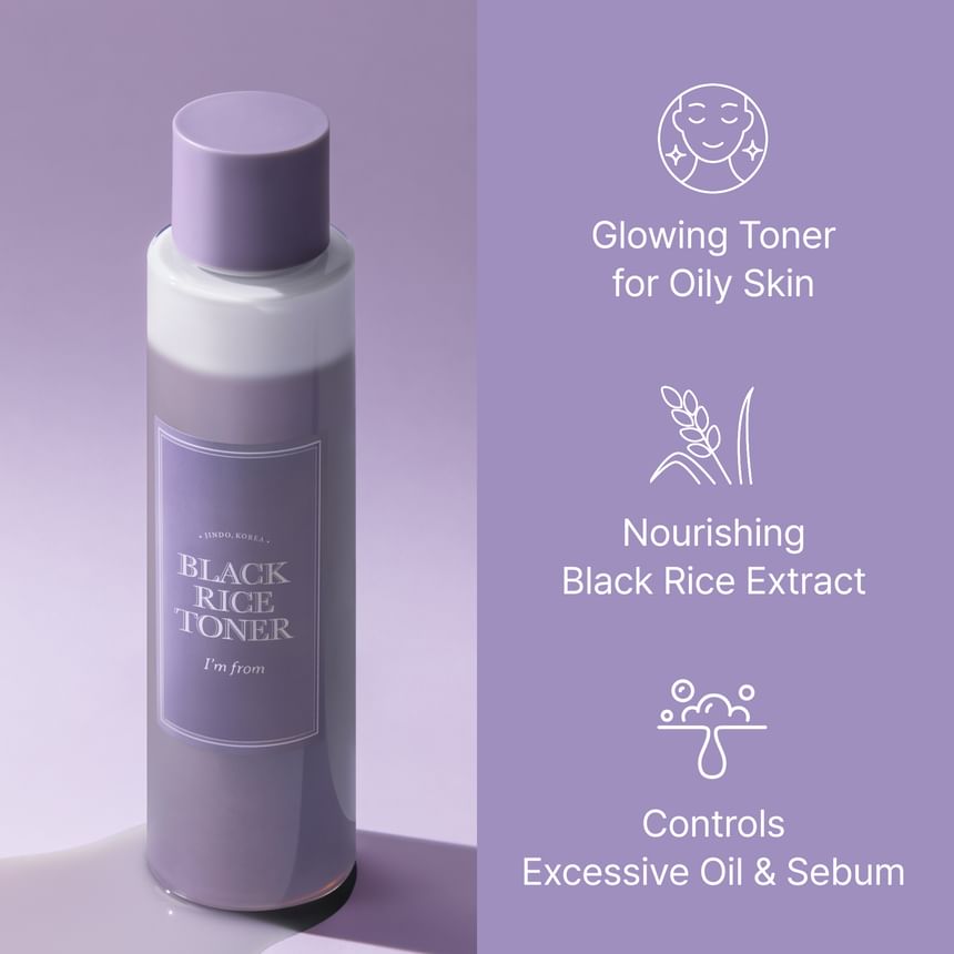 Black Rice Toner 2pcs Bundle Set