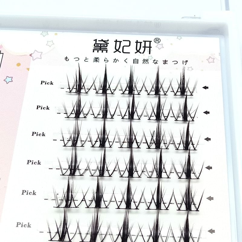 Doll Eye Spiky Cluster False Eyelashes (Various Designs)