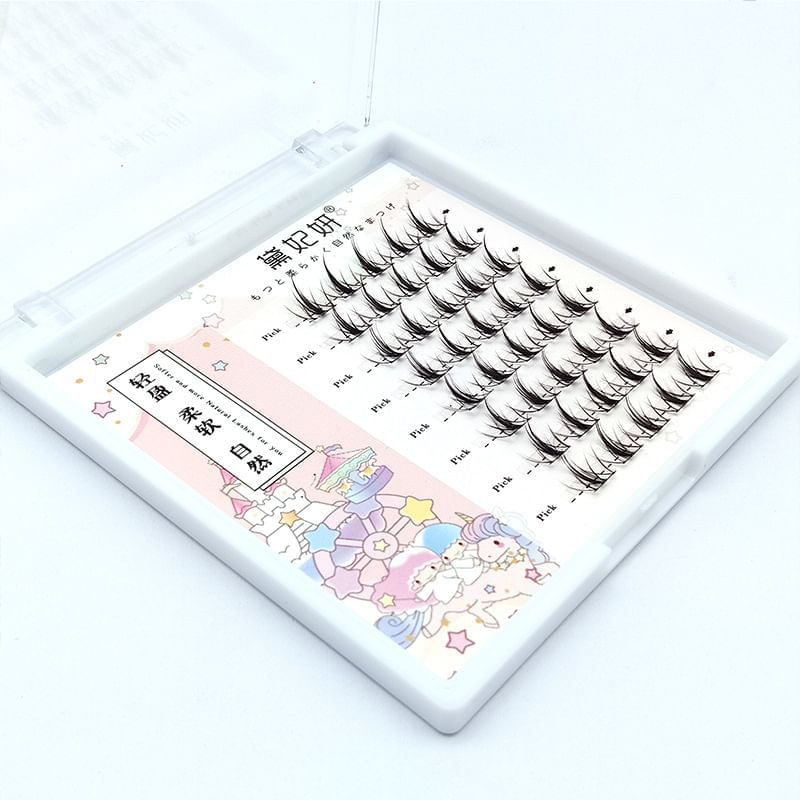 Doll Eye Spiky Cluster False Eyelashes (Various Designs)