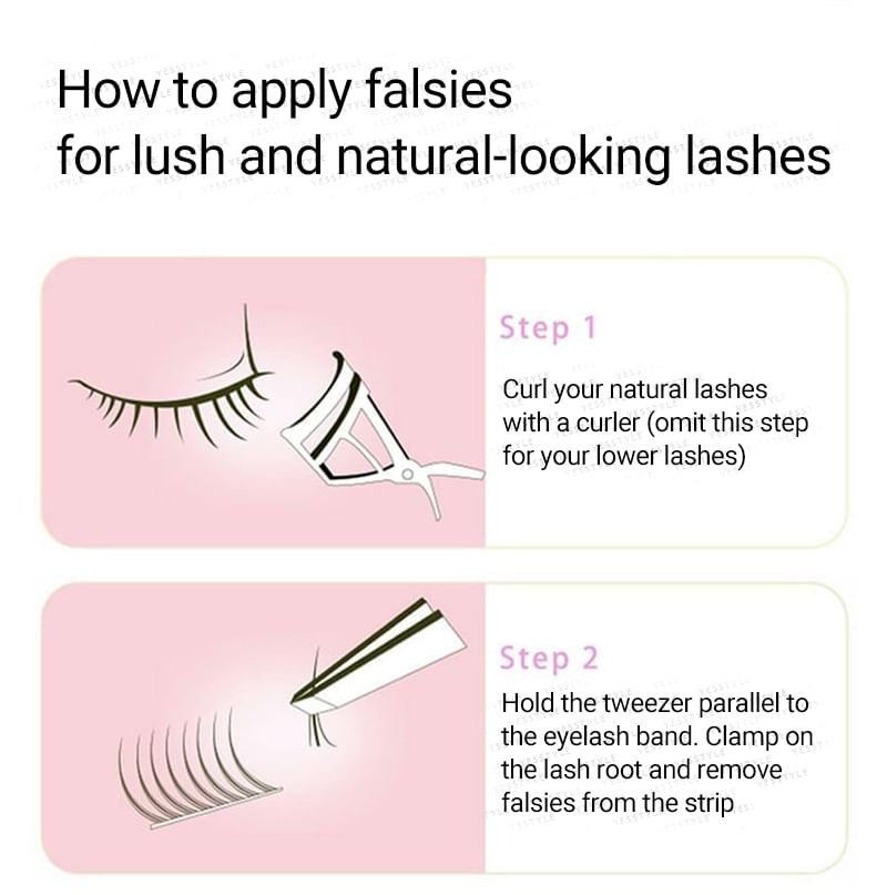 Doll Eye Spiky Cluster False Eyelashes (Various Designs)