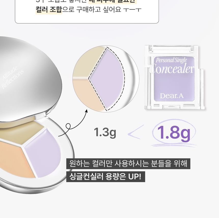 Personal Single Concealer - 10 Colors