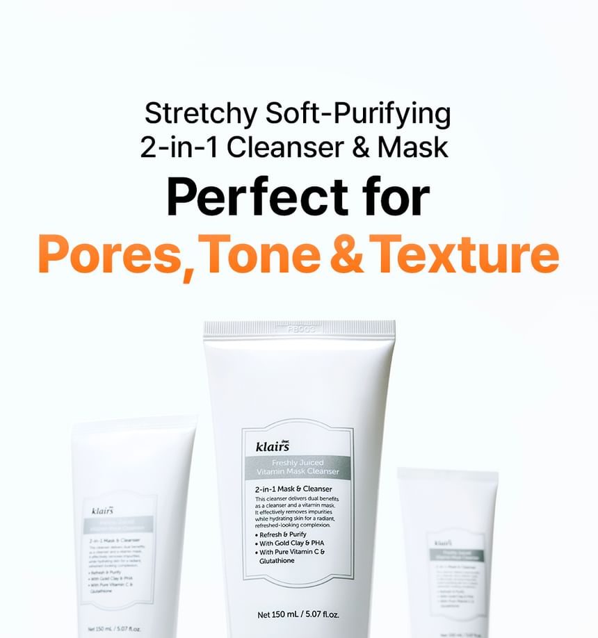 Freshly Juiced Vitamin Mask Cleanser