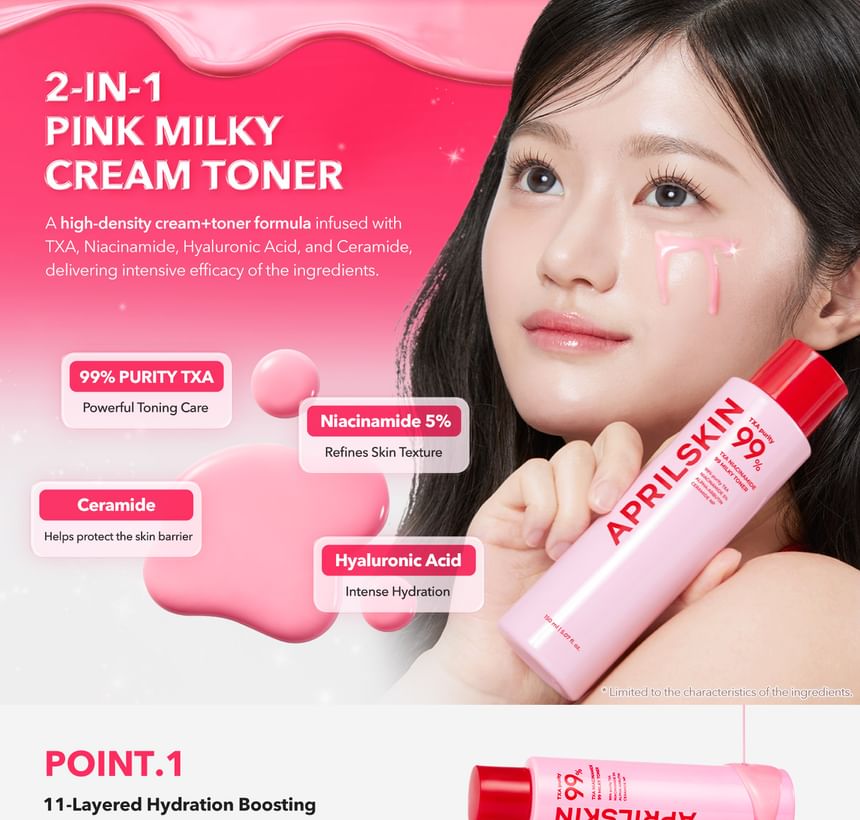 TXA Niacinamide 99 Milky Toner