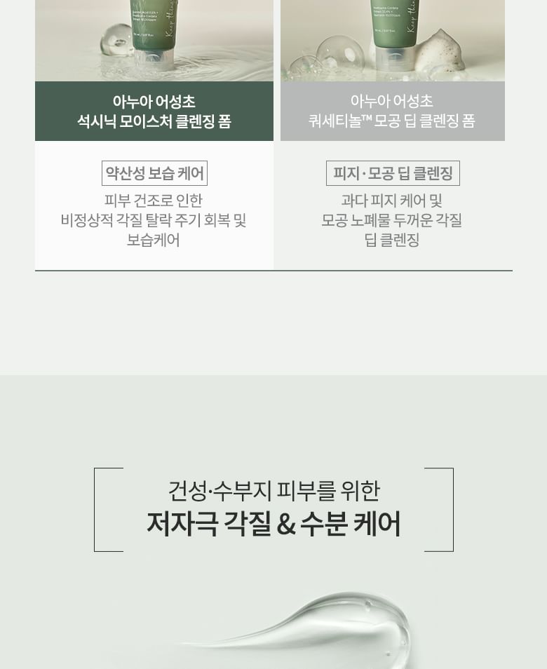 Heartleaf Succinic Moisture Cleansing Foam Mini